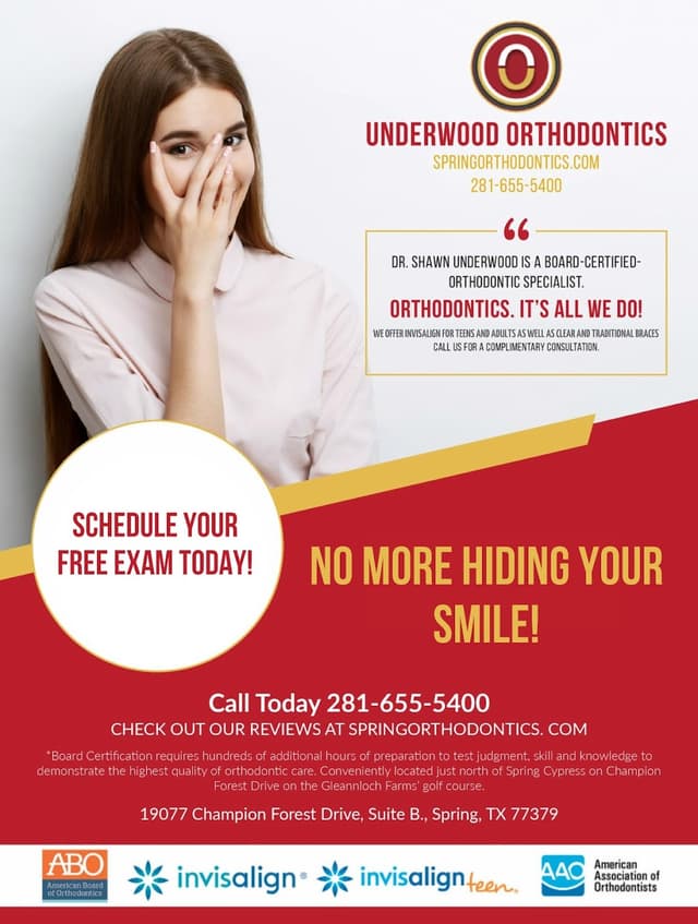 Underwood Orthodontics in Spring photo